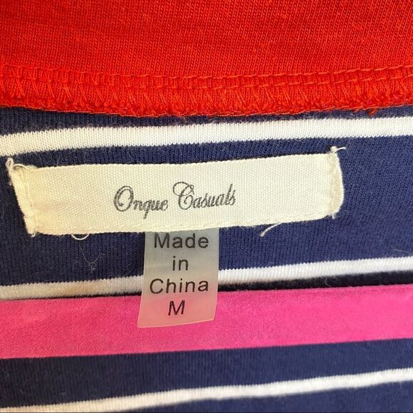 Onque Casuals Fun Knit Sweater Jacket M - Picture 4 of 5